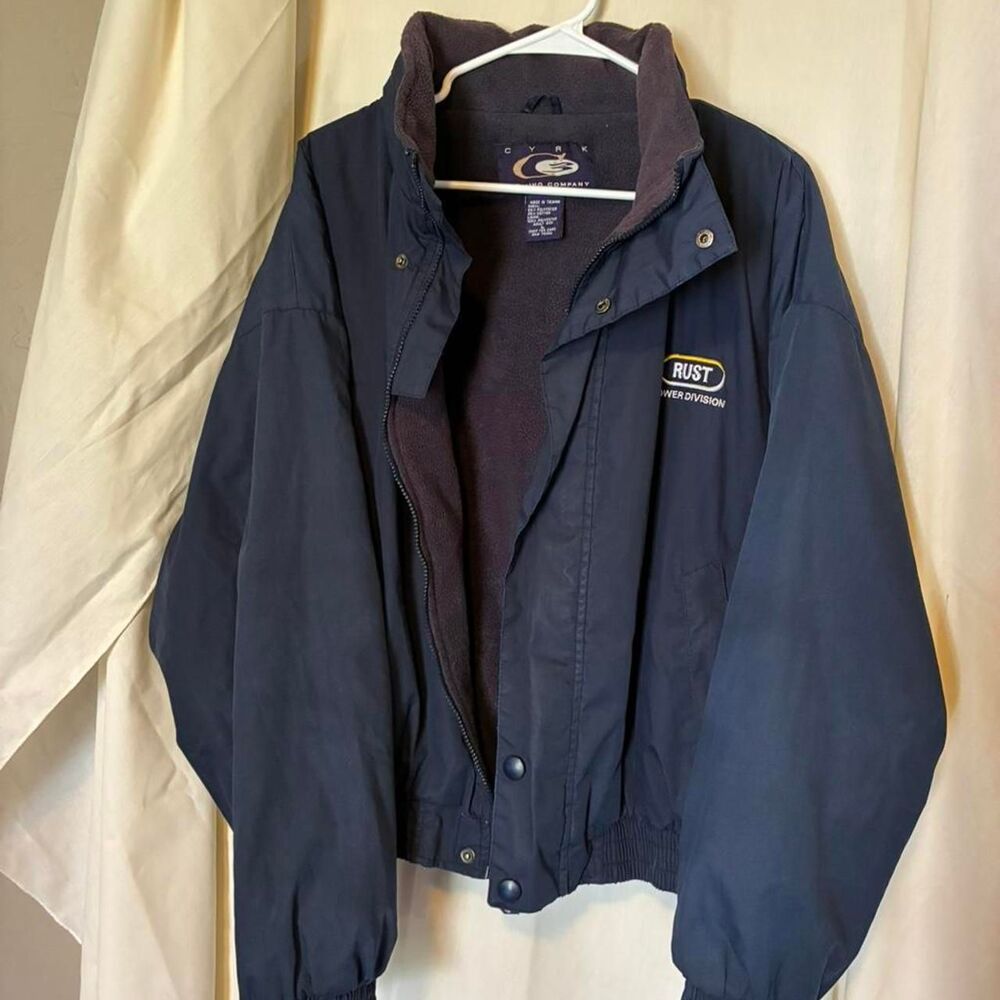 Unbranded Men's Navy and Blue Jacket